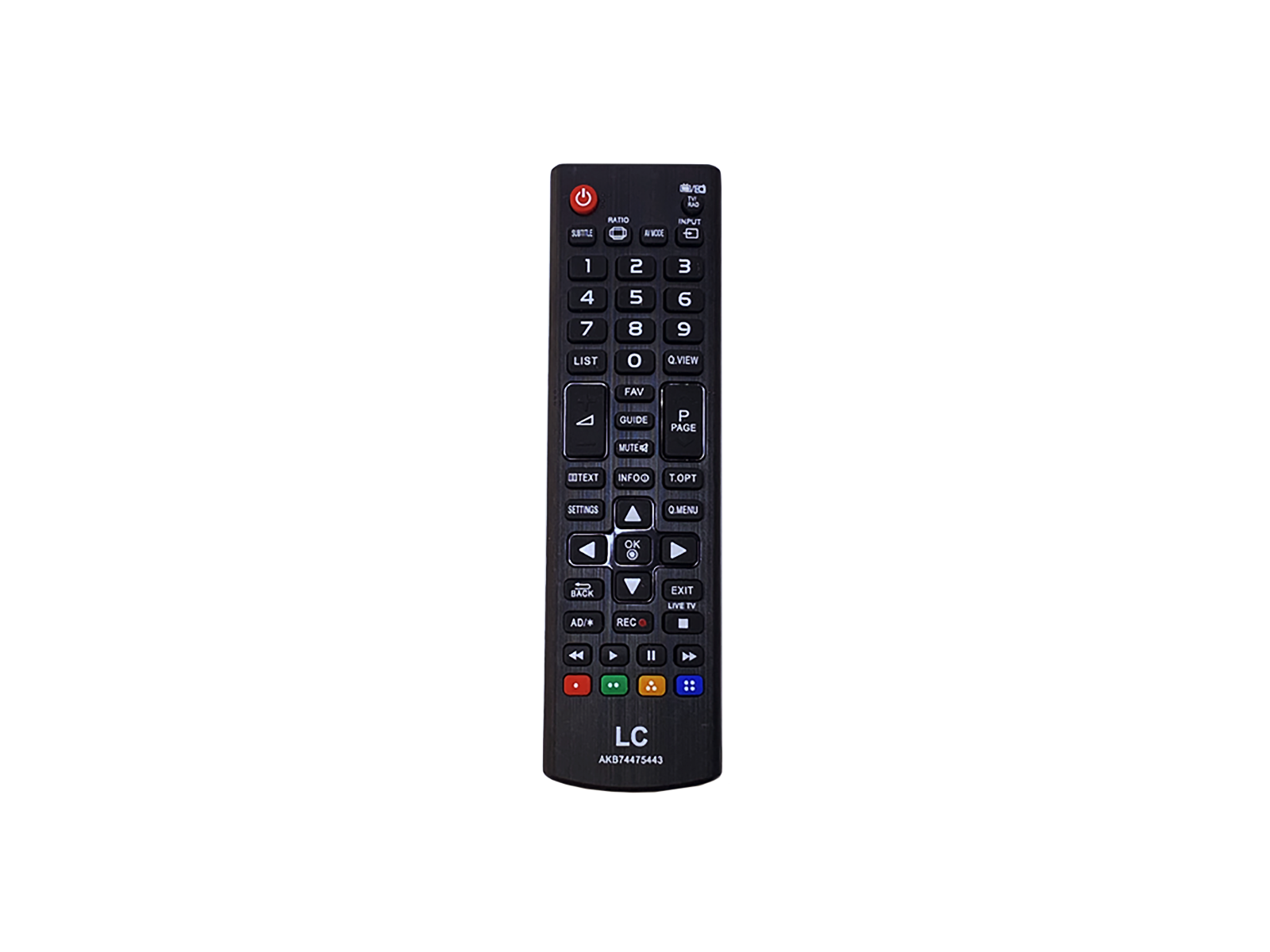 LG LCD/LED TV Multi Remote Controller - Image 2